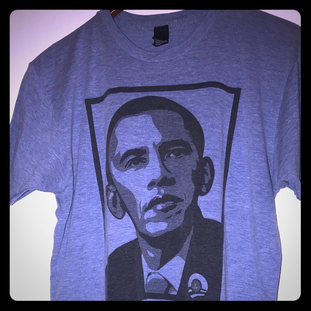 💯 Authentic Limited Edition OBEY Obama Tee
